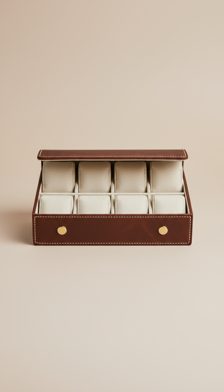 Leather Watch Organizer