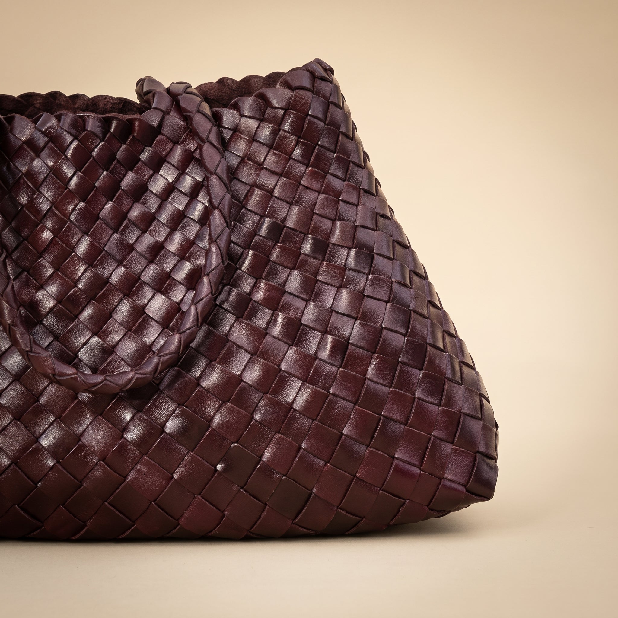 The Belgravia Tote, full-grain leather tote bag women's