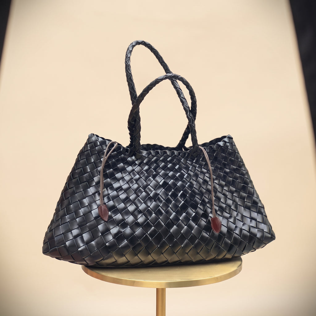 The Belgravia Tote, full-grain leather tote bag women's