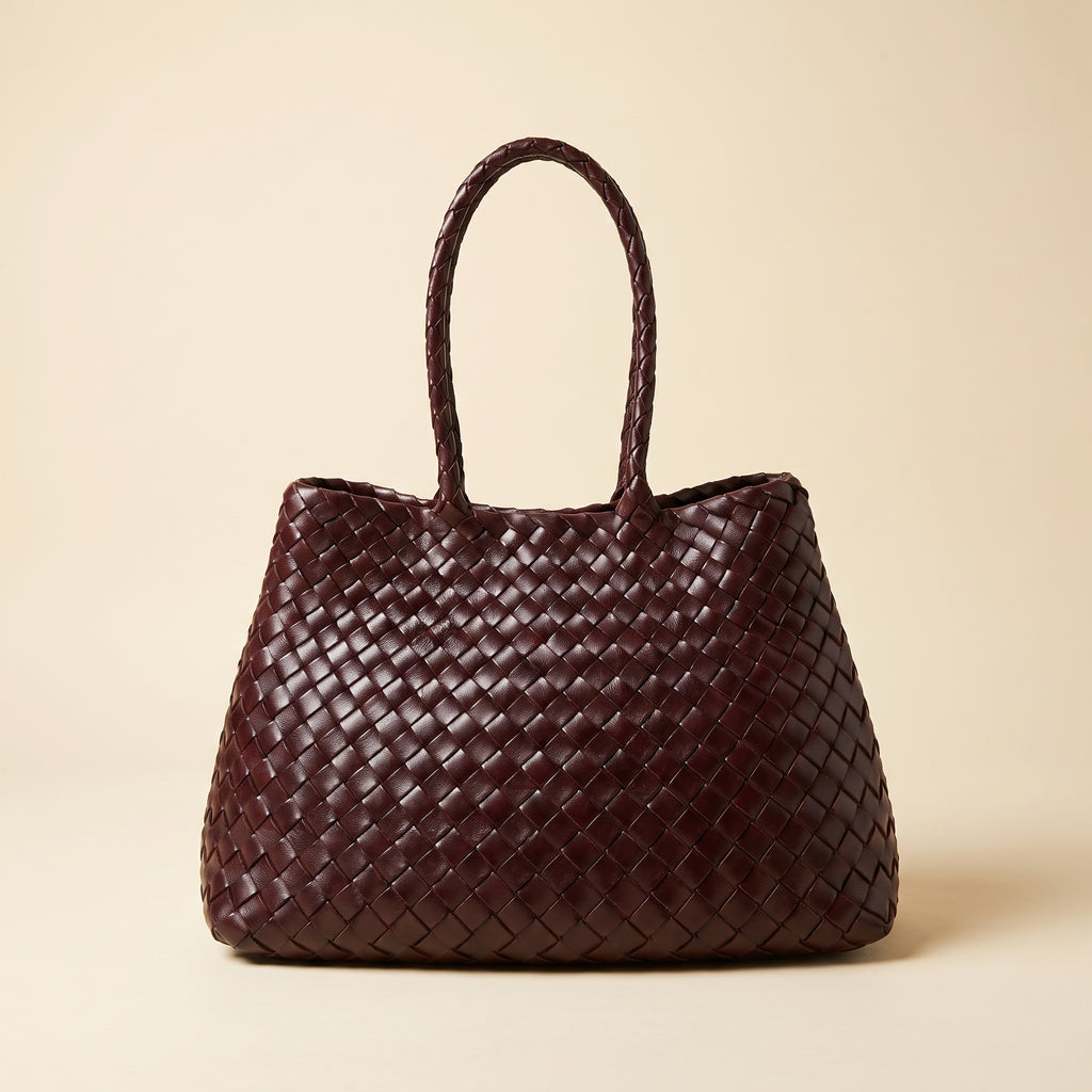 The Belgravia Tote, full-grain leather tote bag women's