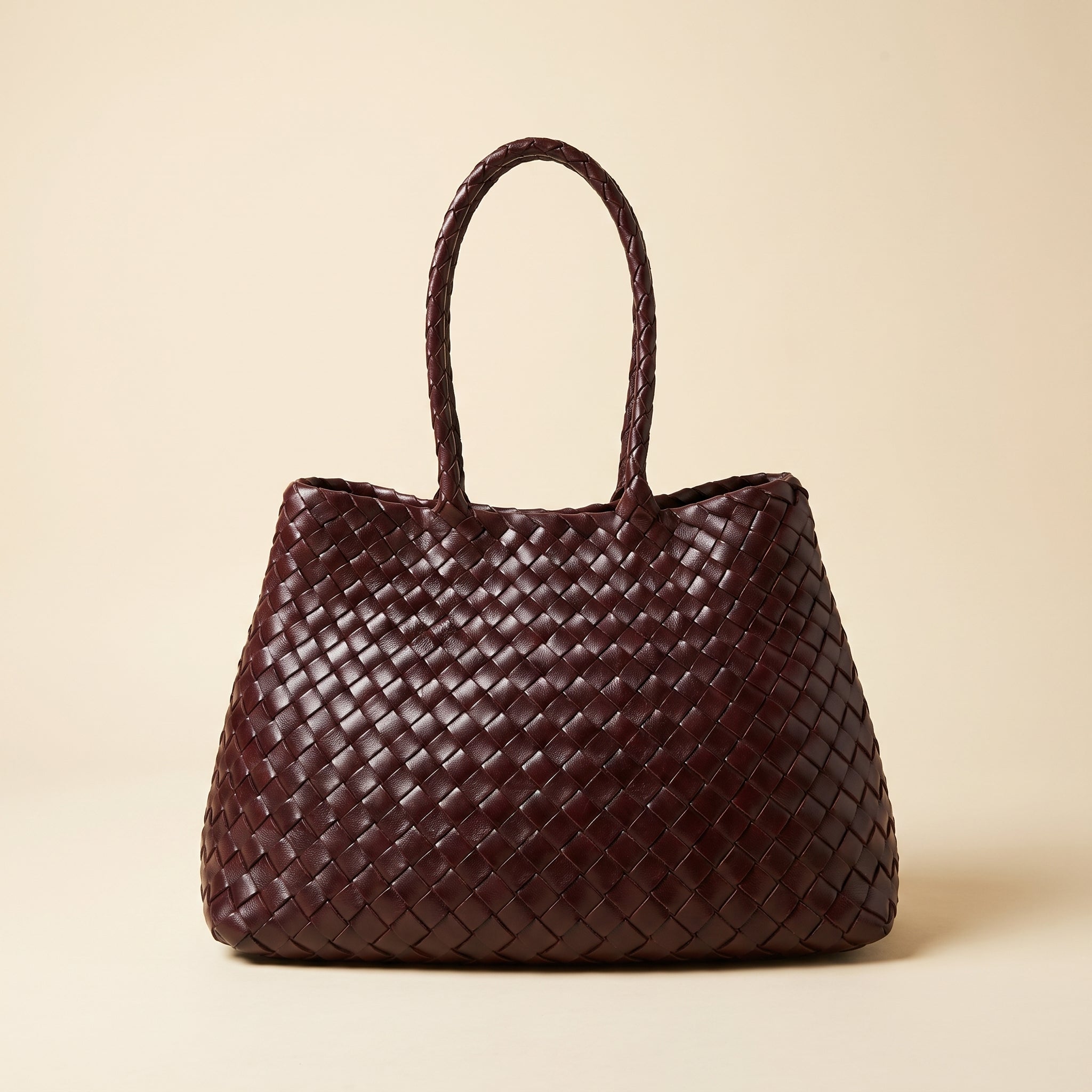 The Belgravia Tote, full-grain leather tote bag women's