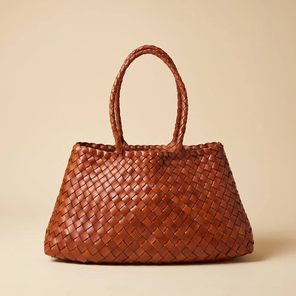 The Belgravia Tote, full-grain leather tote bag women's