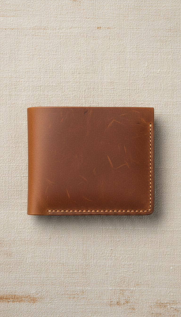 Custom Full-Grain Leather Wallet