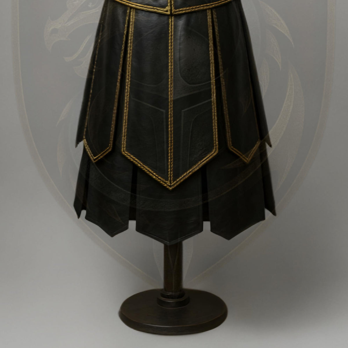 Viking Leather Armor with Fur Collar – Norse LARP & Cosplay Costume - Verlain London