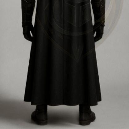 Dark Knight Armor Costume with Skull Chestplate
