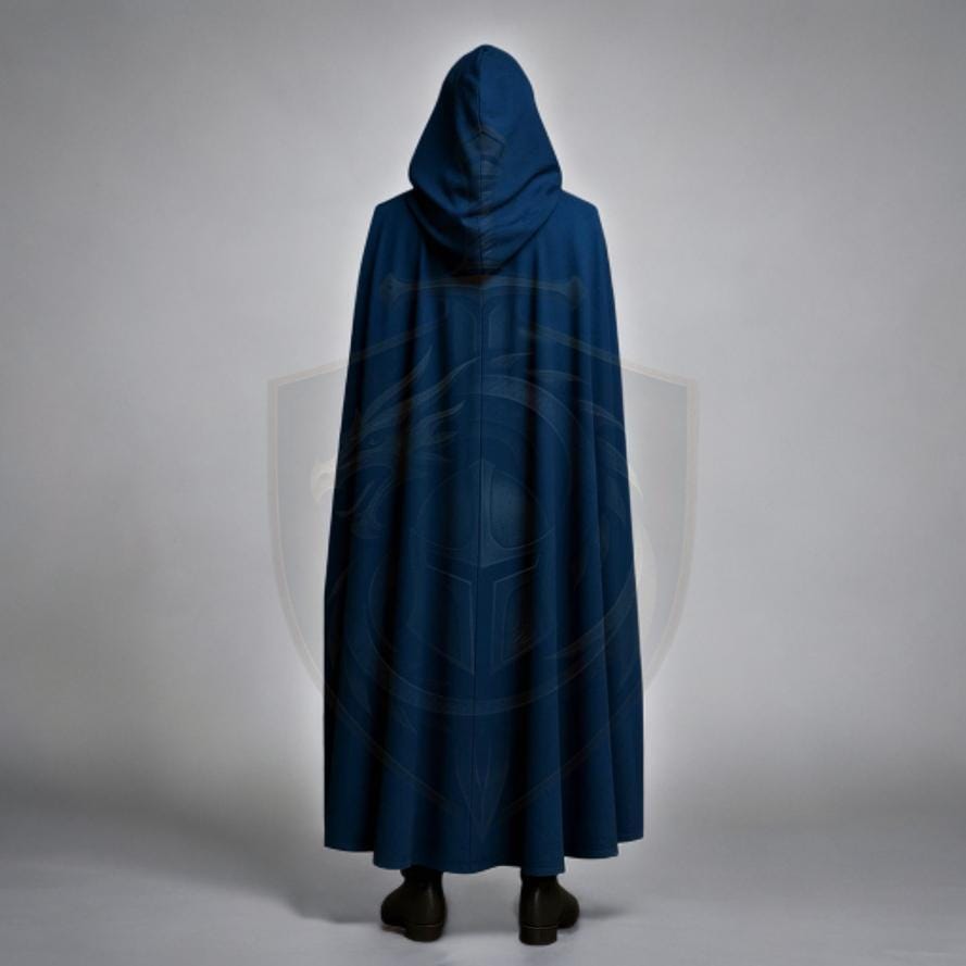 Women’s Blue Leather Armor Cloak