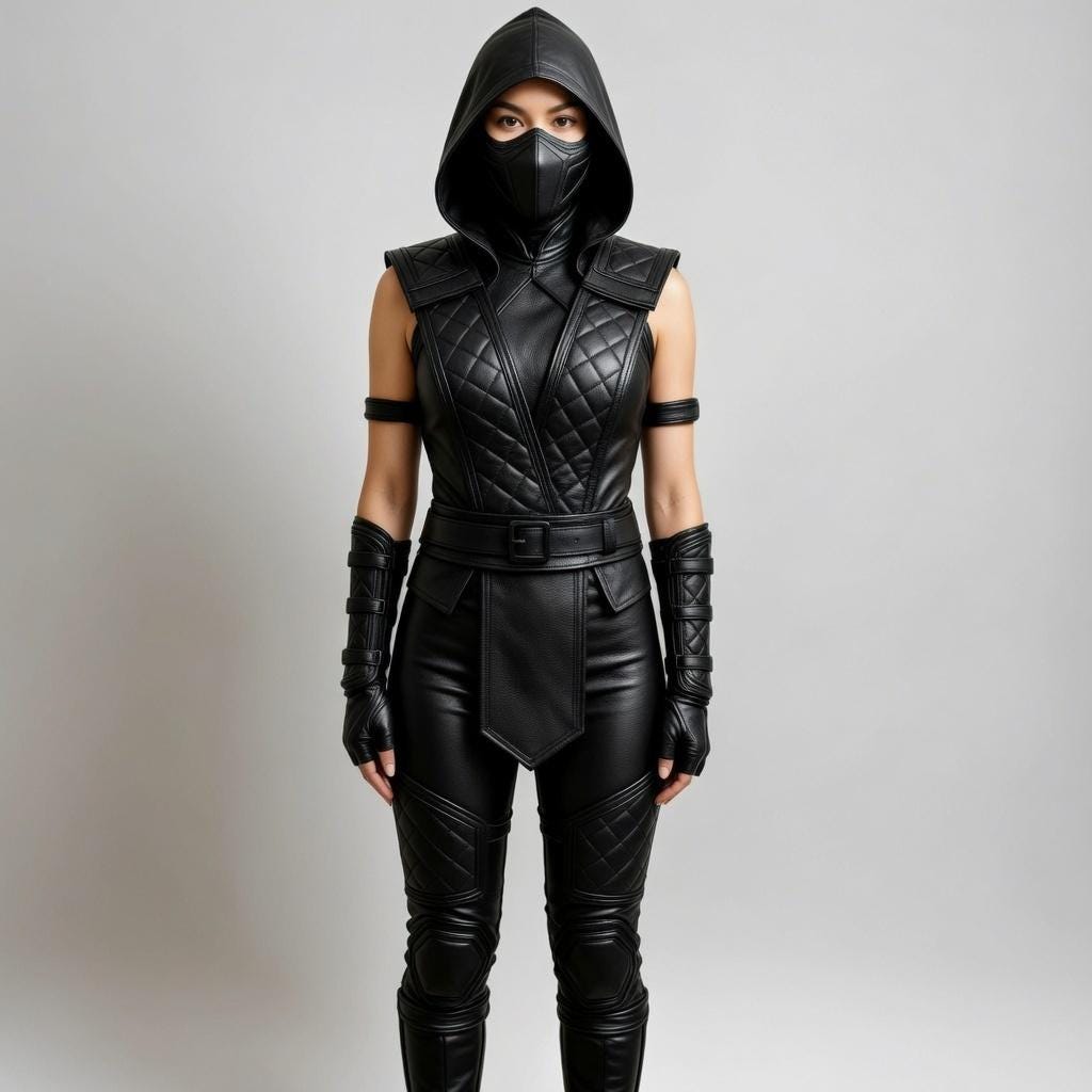 Mortal Kombat Womens Ninja Armor Costume