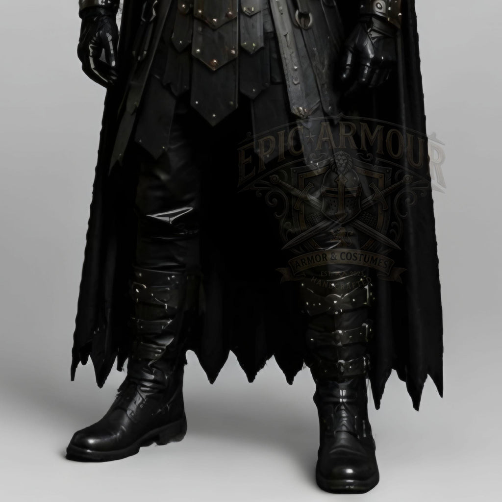 Black Leather Viking Armor