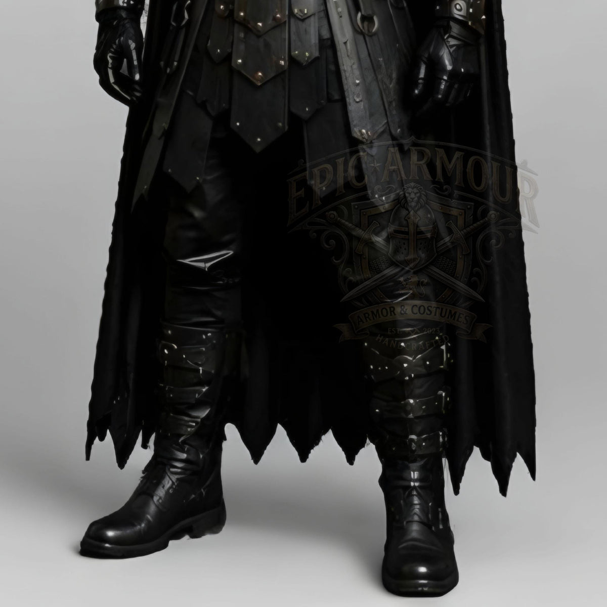 Black Leather Viking Armor