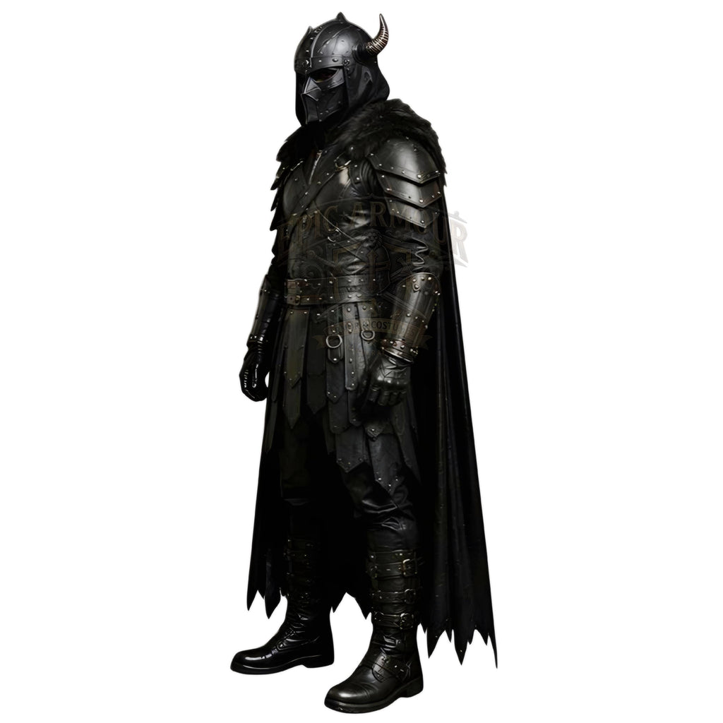 Black Leather Viking Armor