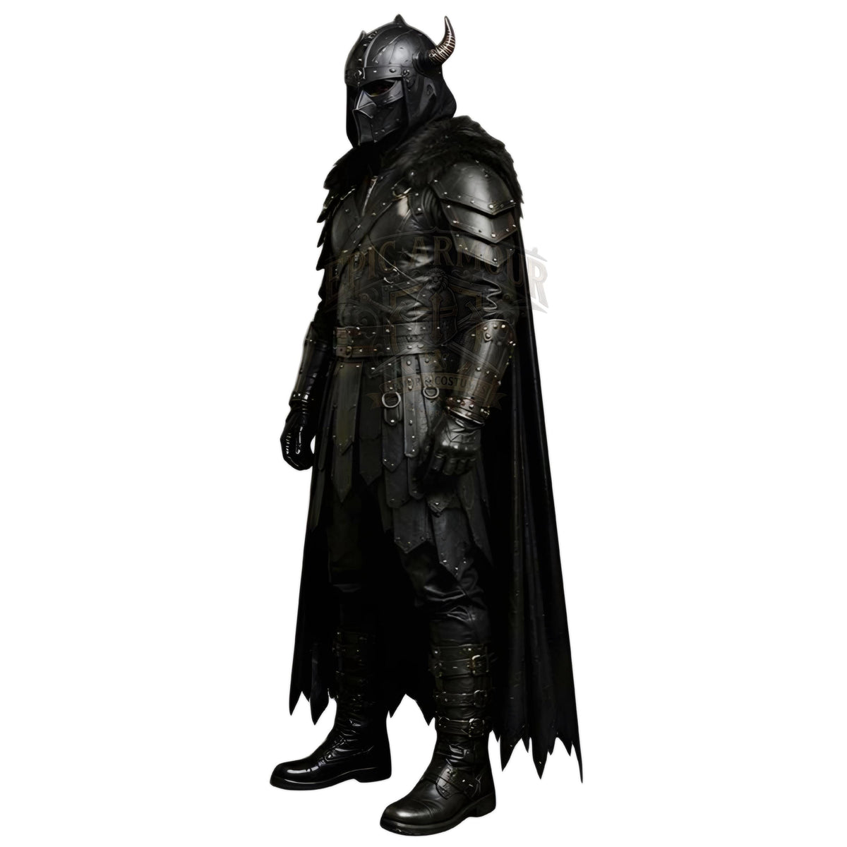 Black Leather Viking Armor