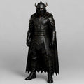 Black Leather Viking Armor