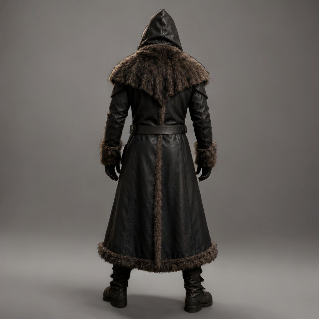 Handcrafted Leather Plague Doctor Costume
