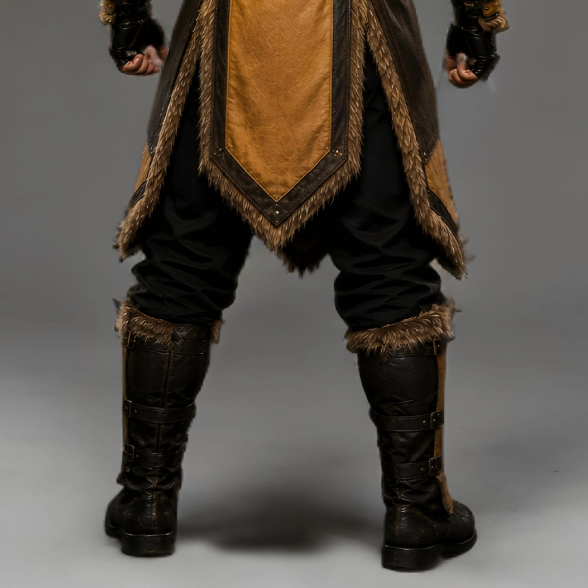 Leather Ninja Costume