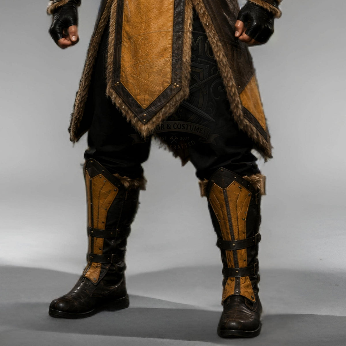Leather Ninja Costume