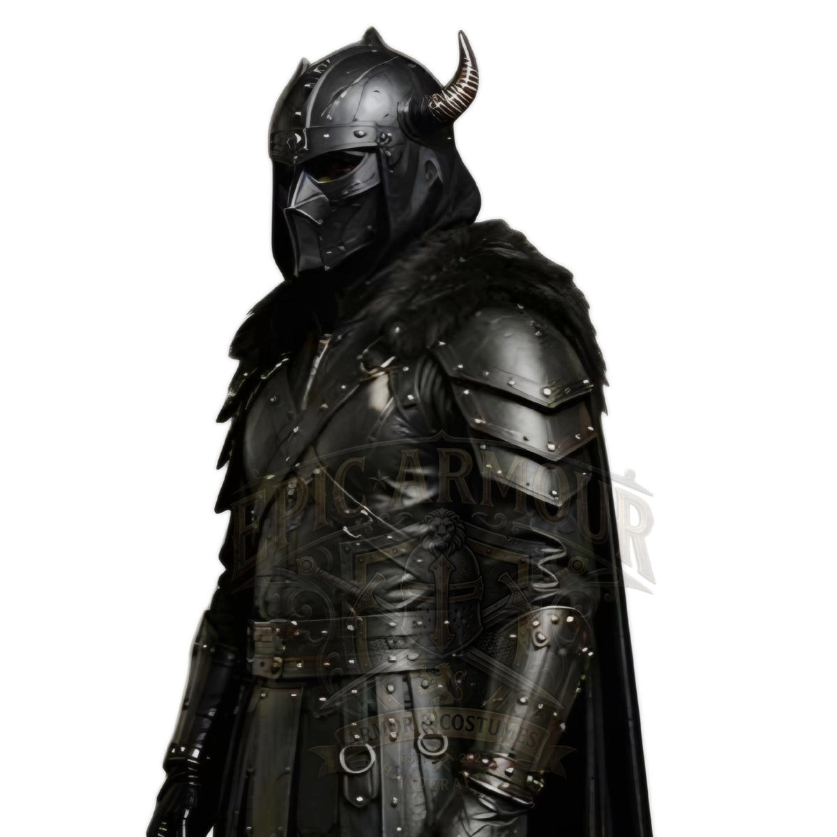 Black Leather Viking Armor