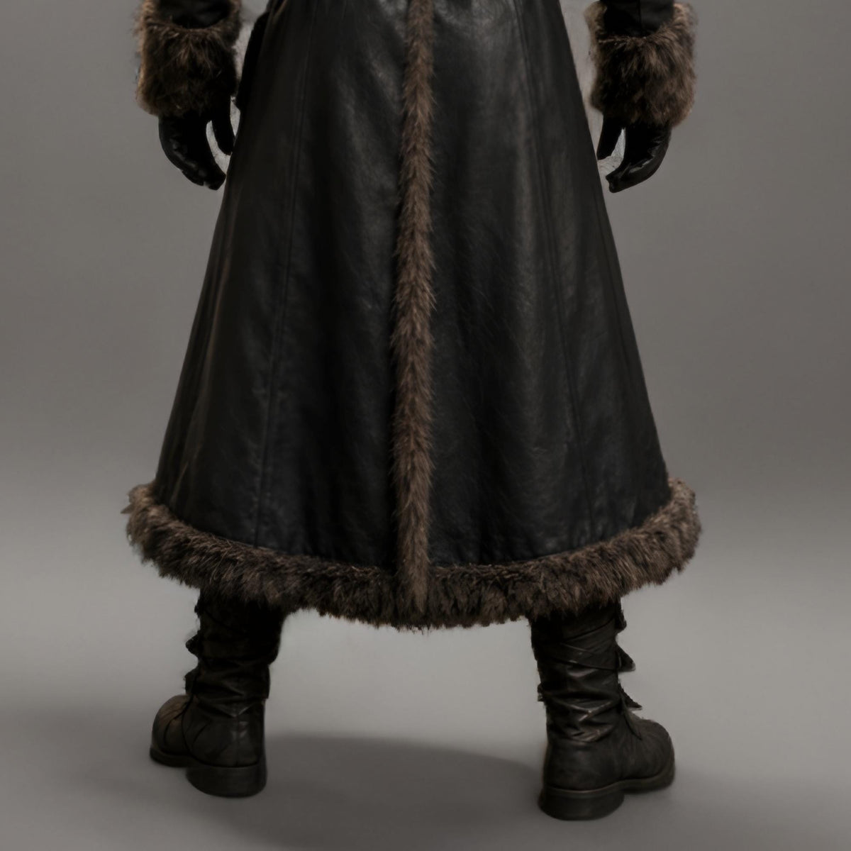 Handcrafted Leather Plague Doctor Costume
