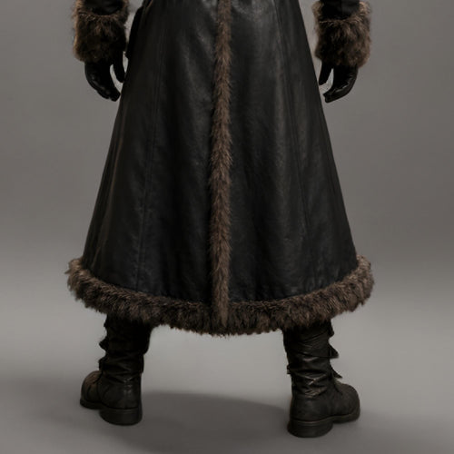 Handcrafted Leather Plague Doctor Costume