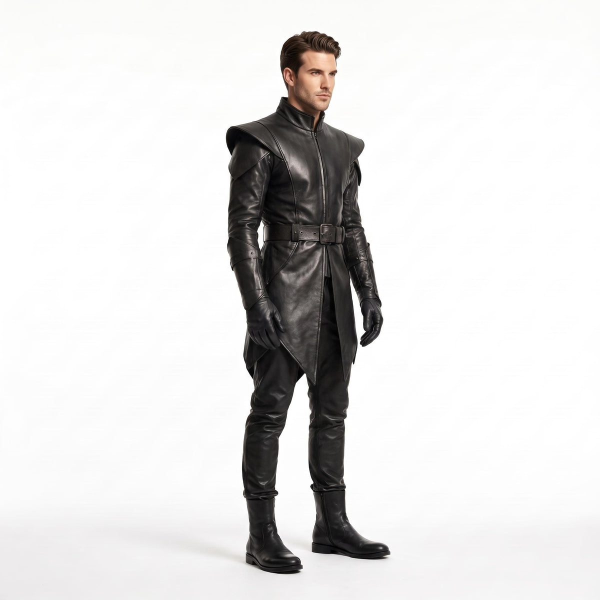 Men's Genuine Leather Ranger Armor Costume - Verlain London