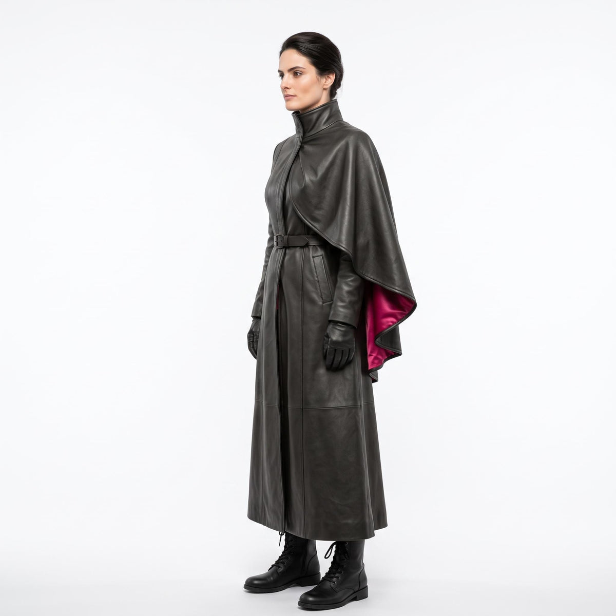 Women's Genuine Leather Gothic Costume - Verlain London