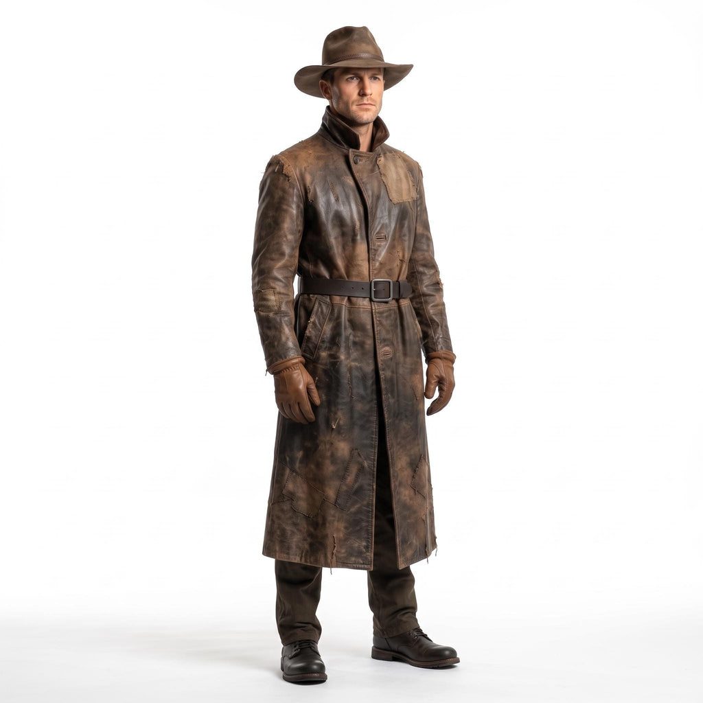 Men's Genuine Leather Explorer Costume - Verlain London