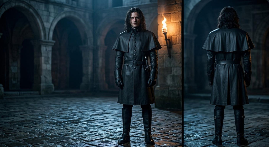 Men's Genuine Leather Wasteland Costume - Verlain London
