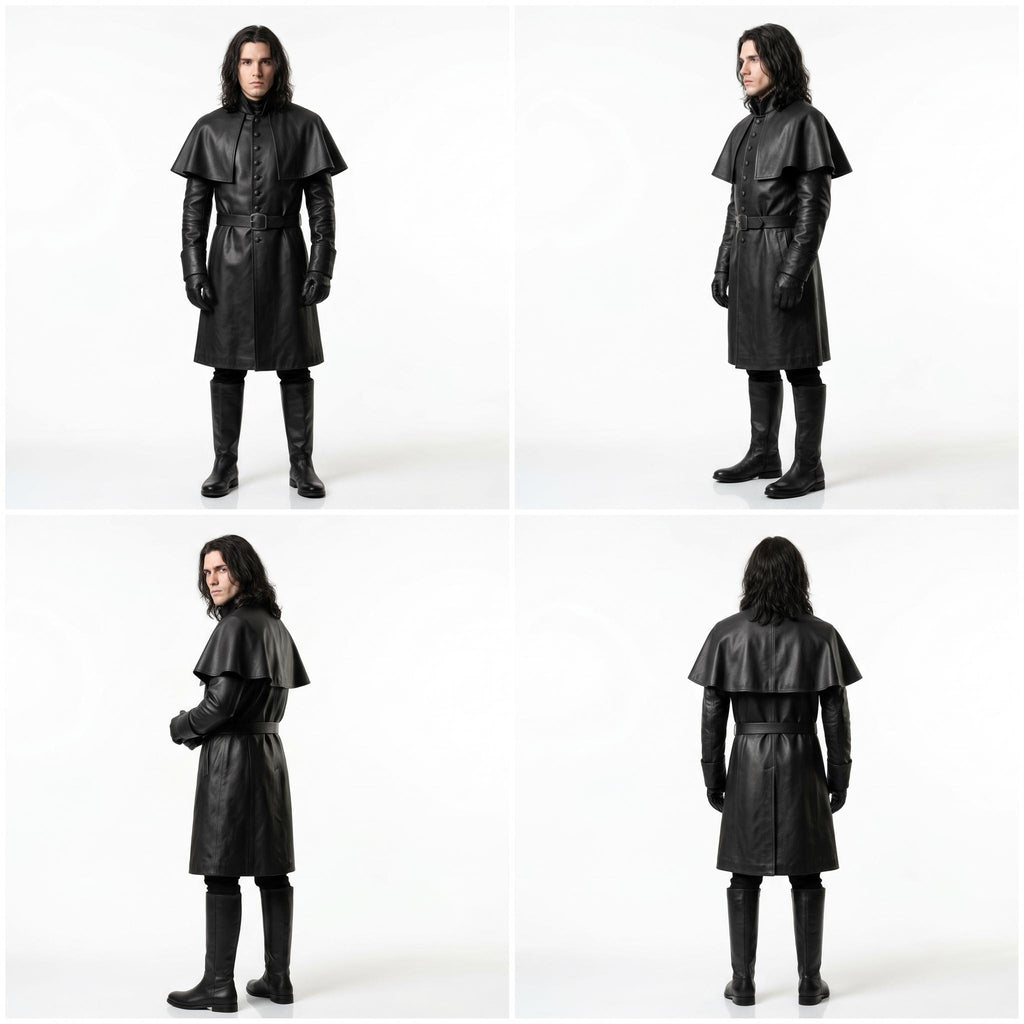 Men's Genuine Leather Wasteland Costume - Verlain London