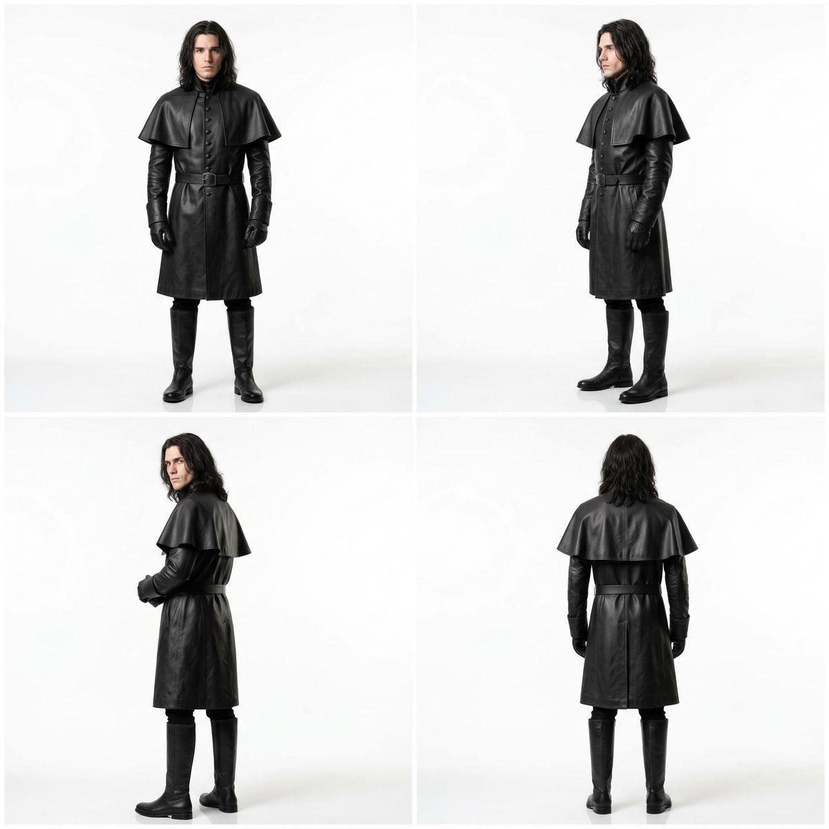 Men's Genuine Leather Wasteland Costume - Verlain London