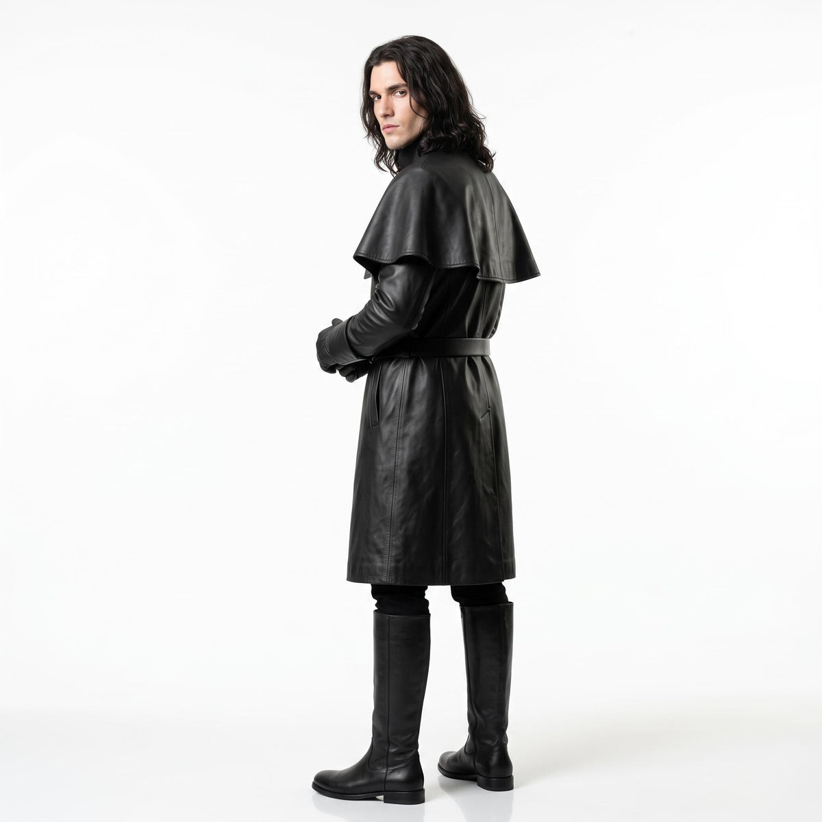 Men's Genuine Leather Wasteland Costume - Verlain London