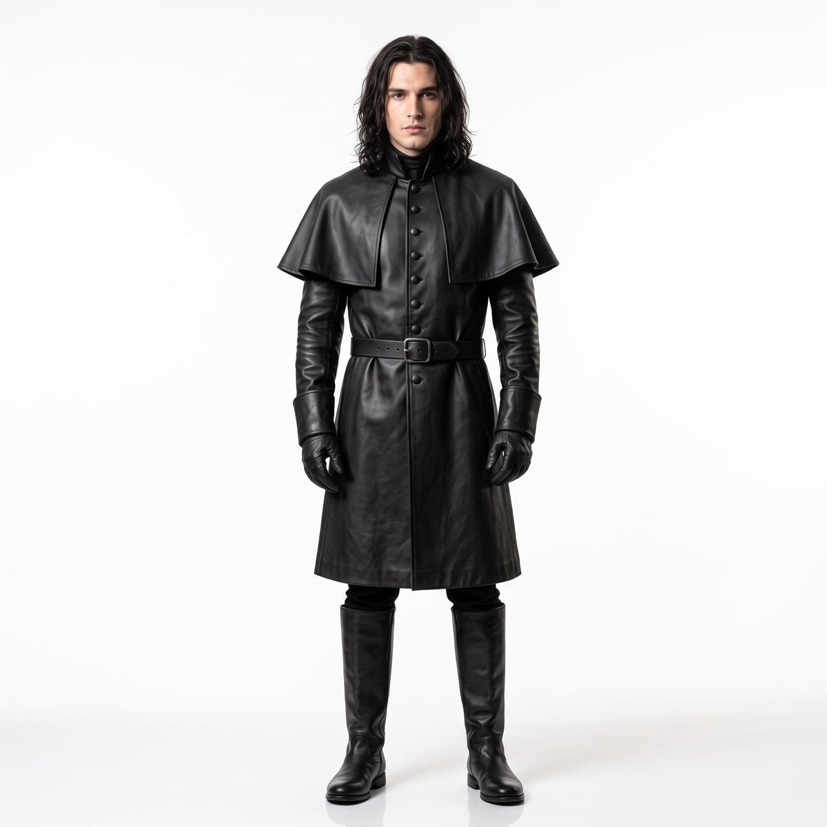 Men's Genuine Leather Wasteland Costume - Verlain London
