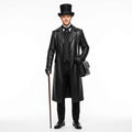 Men's Genuine Leather Steampunk Explorer Costume - Verlain London