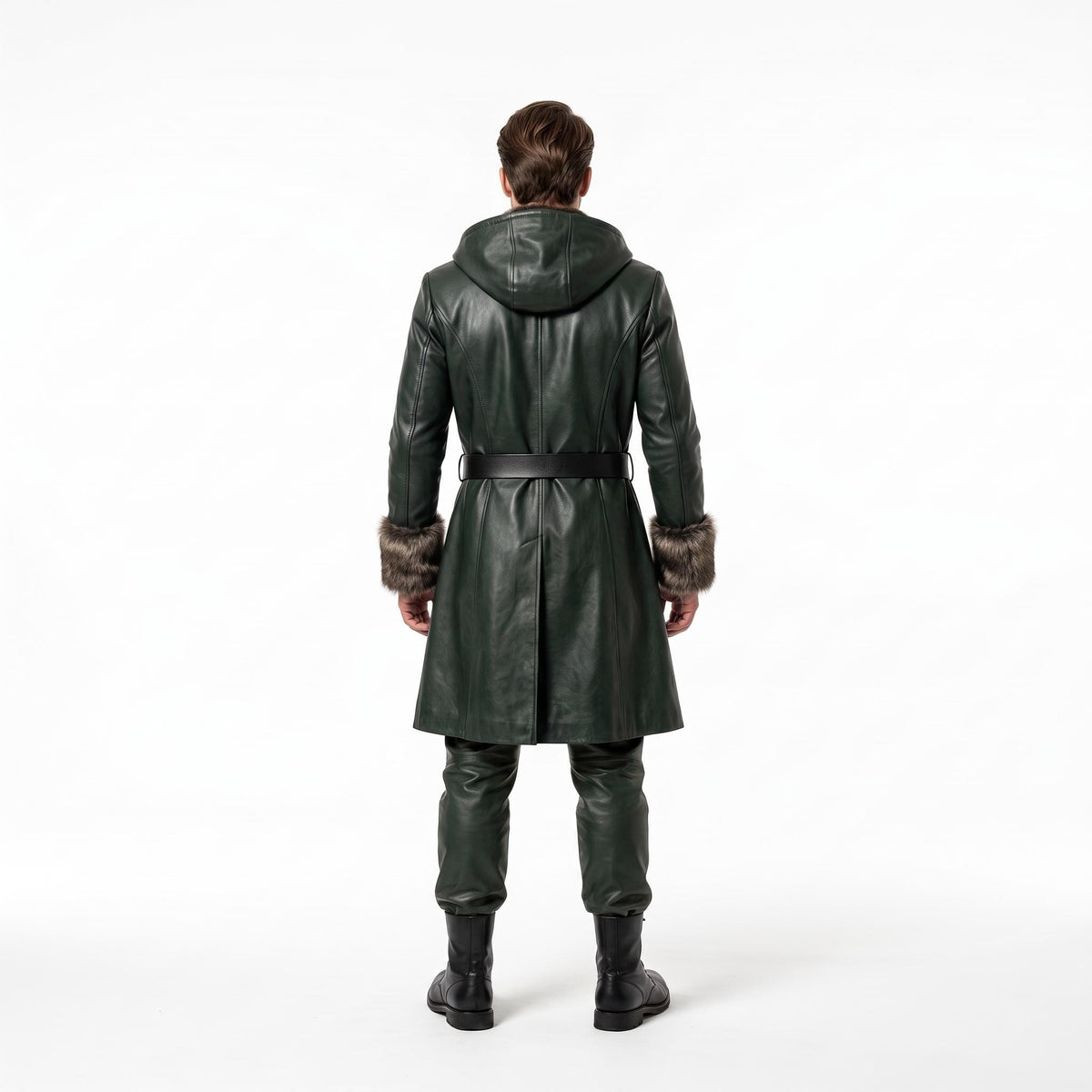 Men's Genuine Leather Forest Ranger Costume - Verlain London