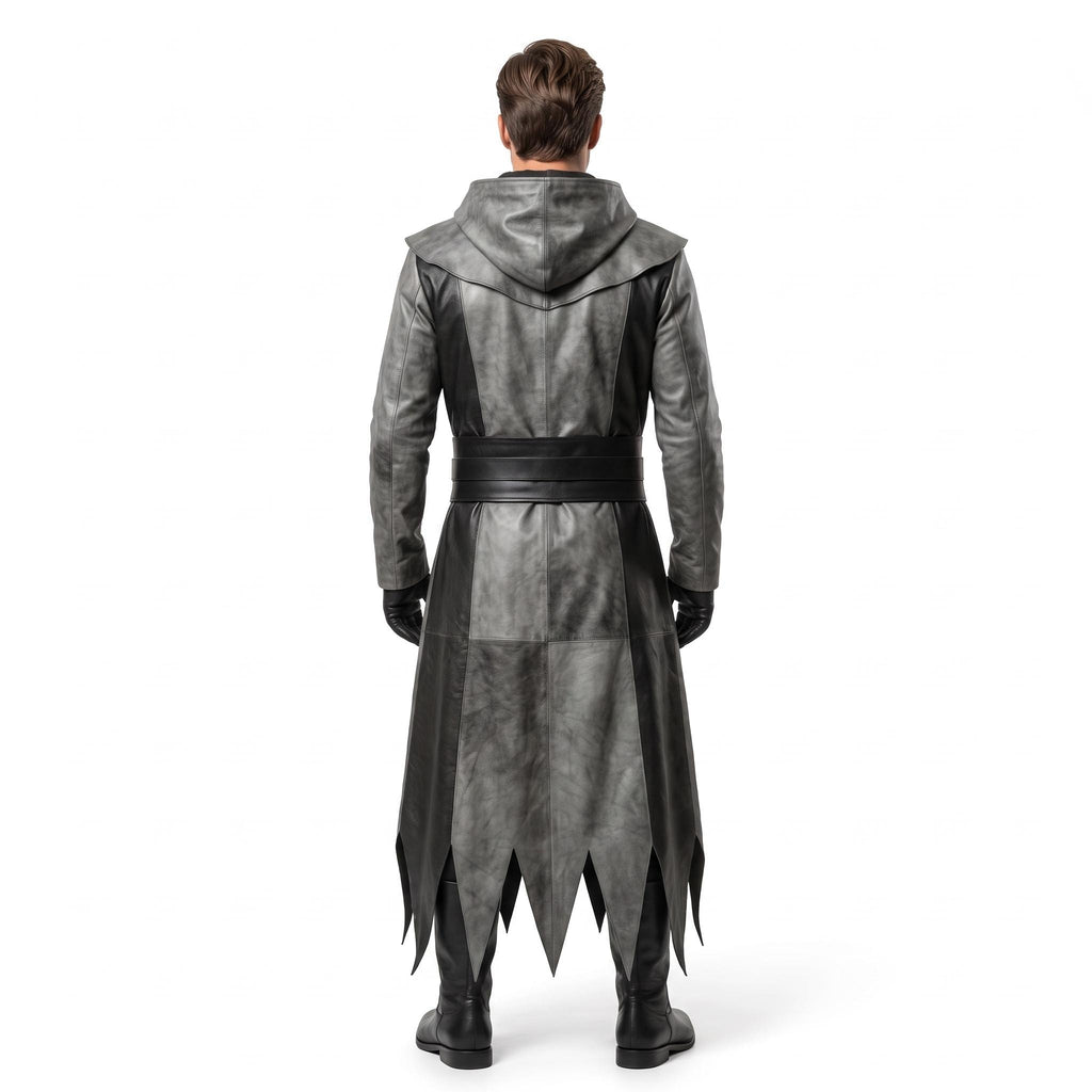 Men's Genuine Leather Reaper Costume - Verlain London