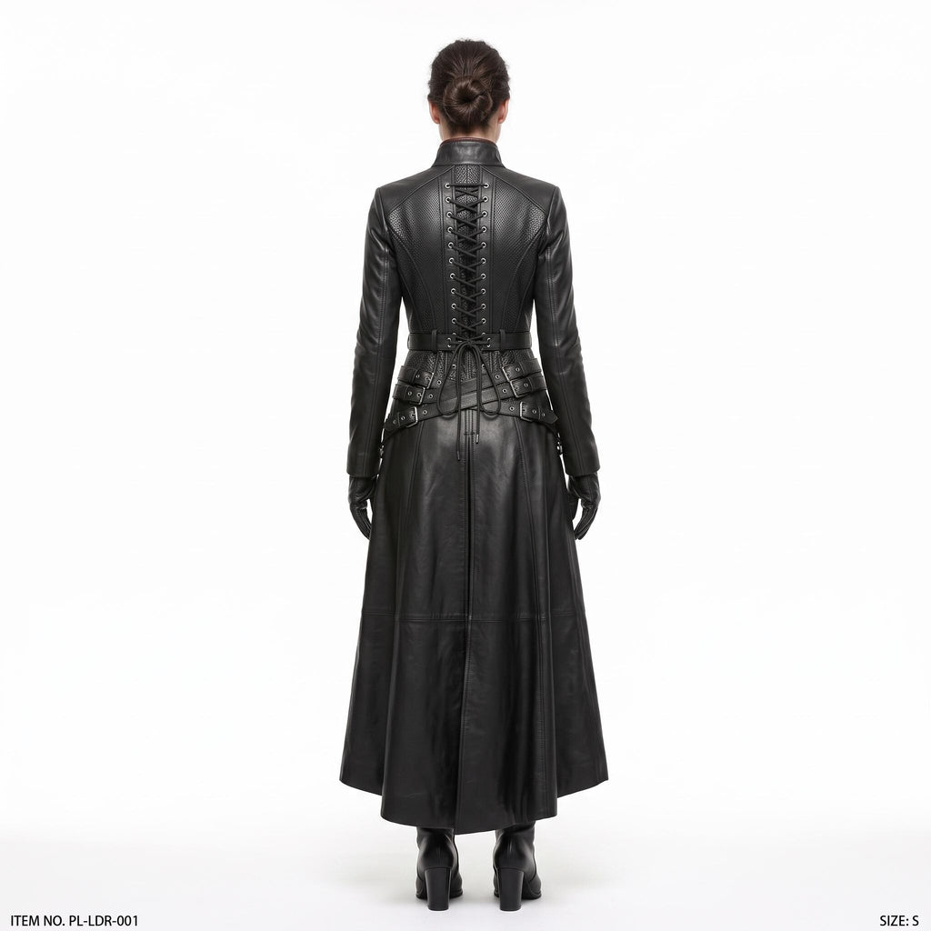 Women's Genuine Leather Vampire Countess Costume - Verlain London