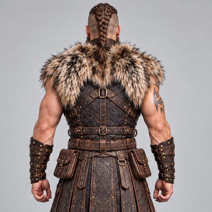 Men’s Viking Leather Armor