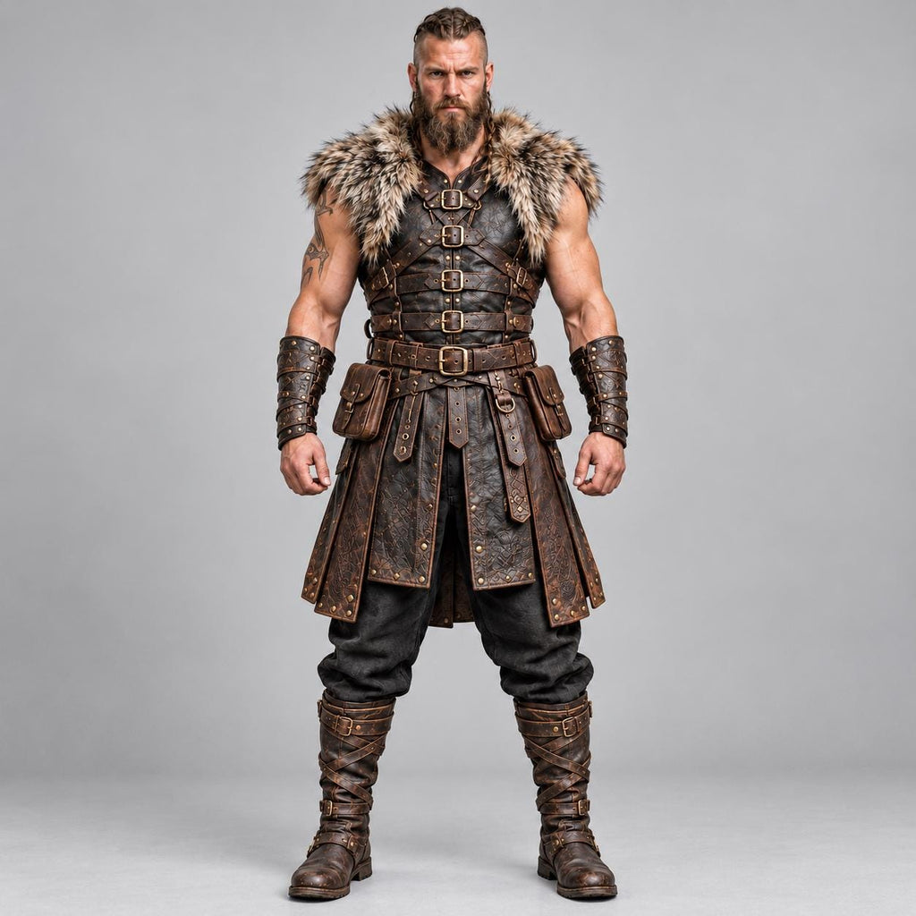 Men’s Viking Leather Armor