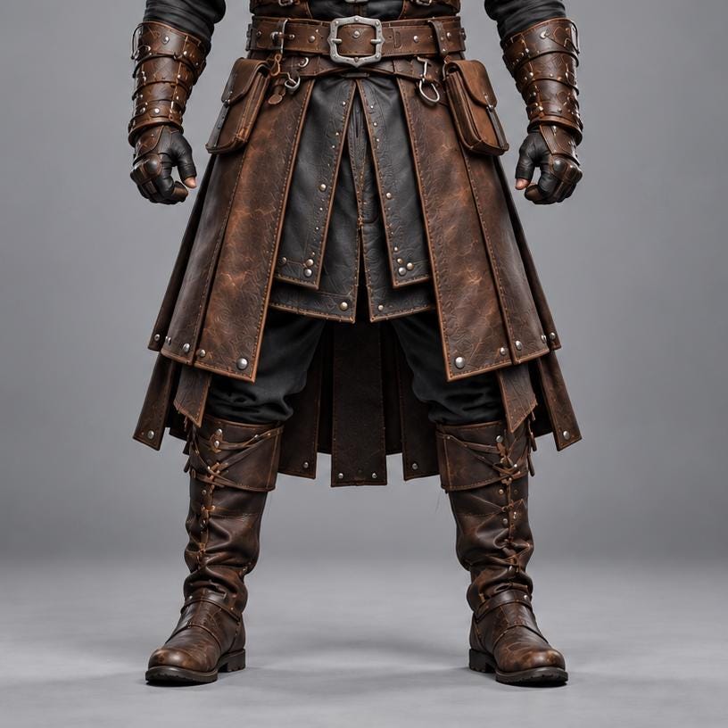Renaissance Viking Leather Armor