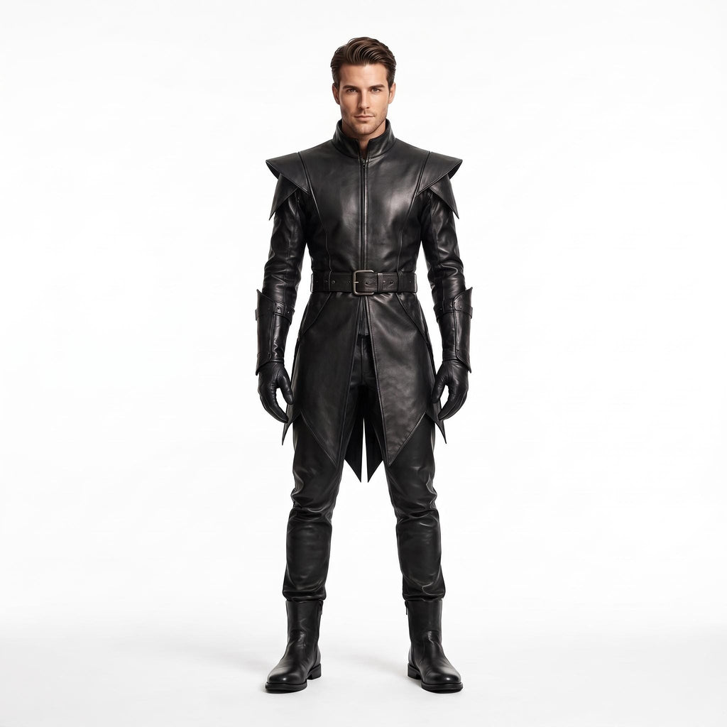 Men's Genuine Leather Ranger Armor Costume - Verlain London