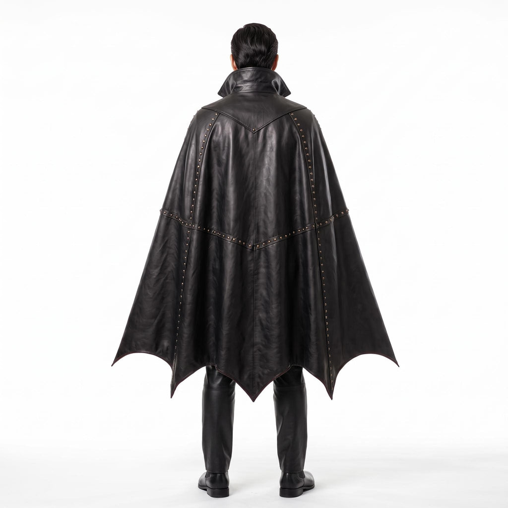 Men's Genuine Leather Vampire Costume - Verlain London