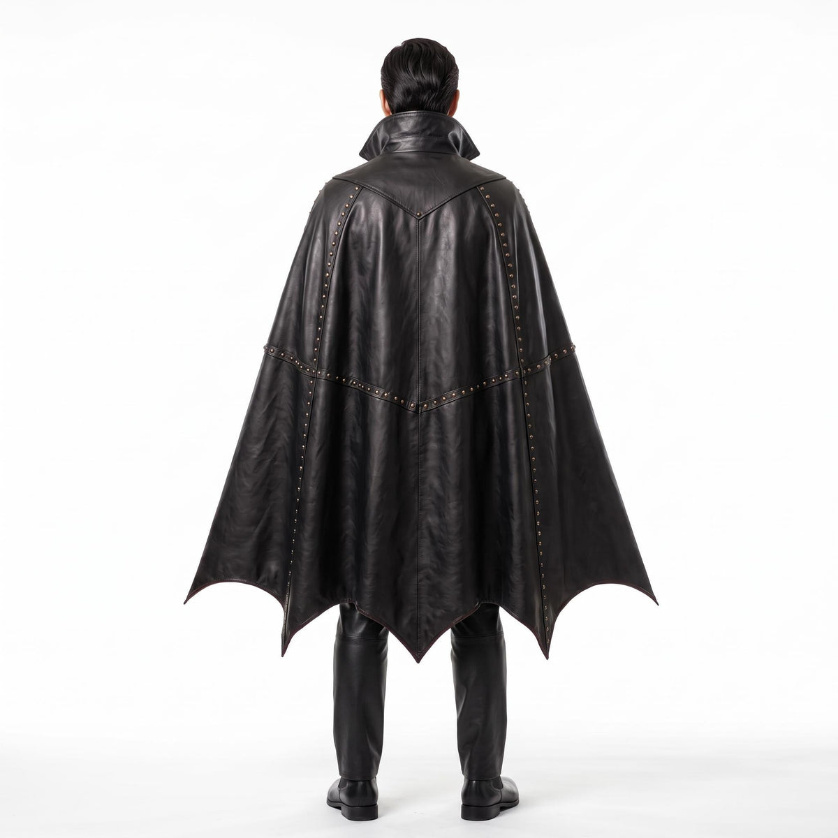 Men's Genuine Leather Vampire Costume - Verlain London