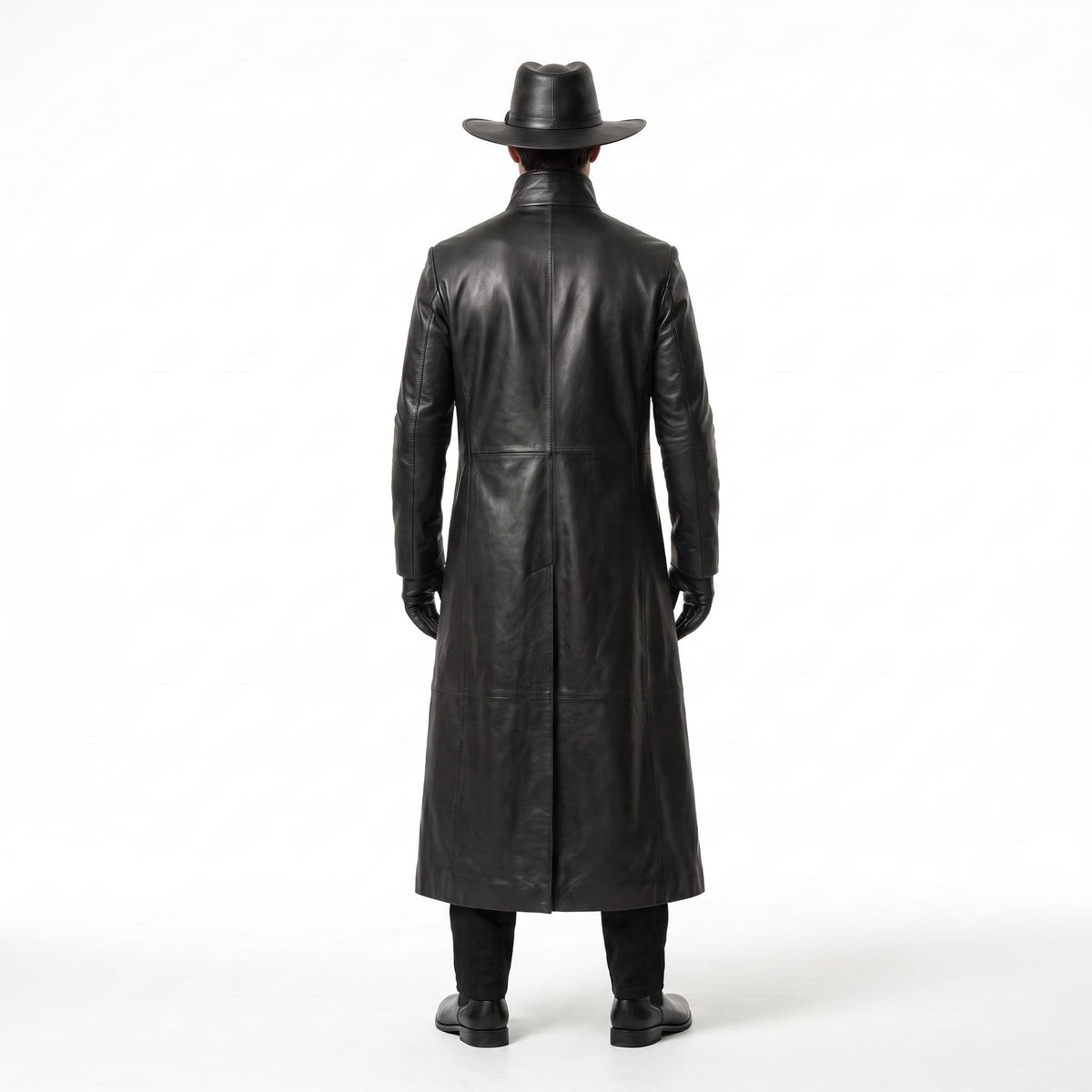 Men's Genuine Leather Gothic Wanderer Costume - Verlain London