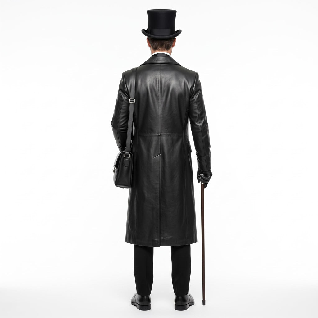 Men's Genuine Leather Steampunk Explorer Costume - Verlain London
