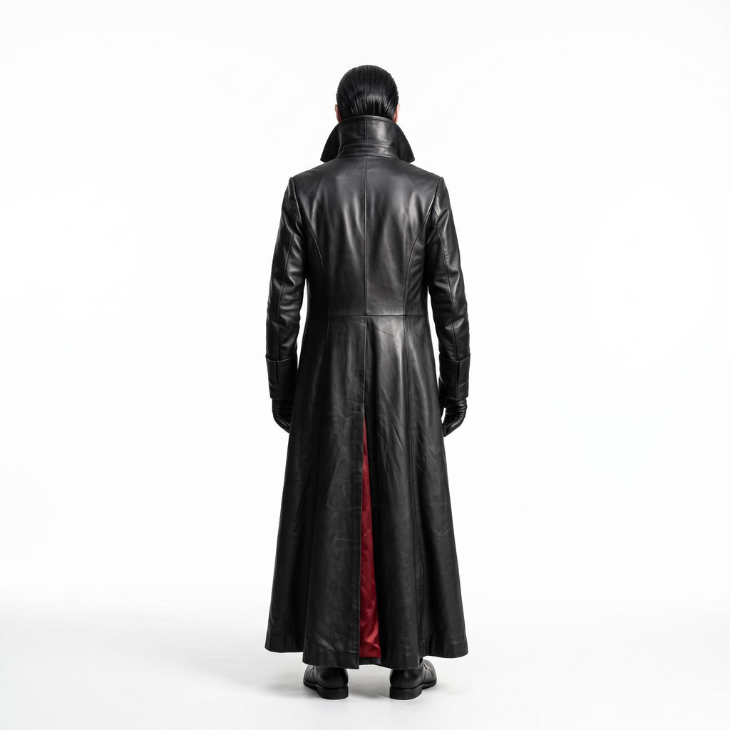Men's Genuine Leather Vampire Count Costume - Verlain London