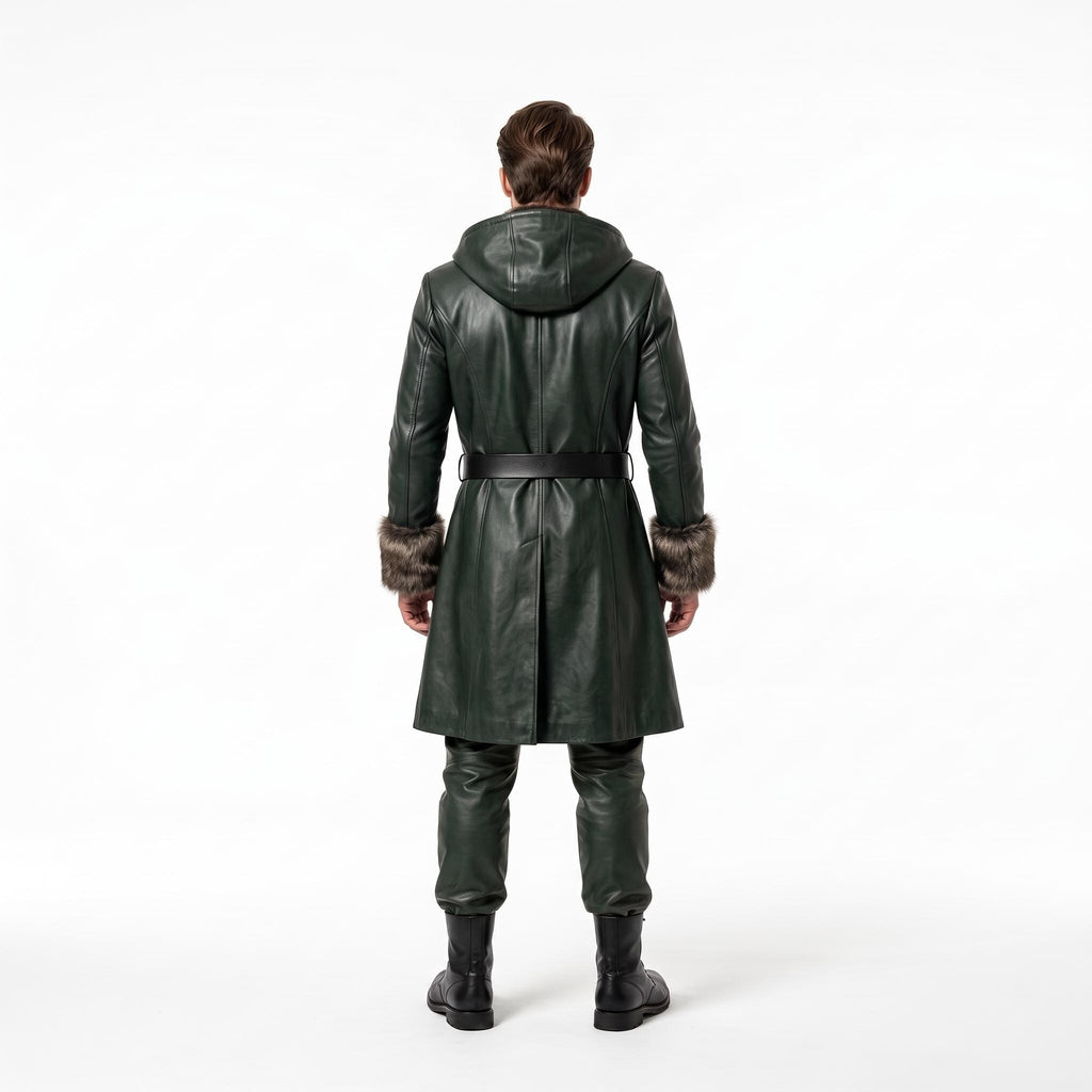 Men's Genuine Leather Rogue Costume - Verlain London