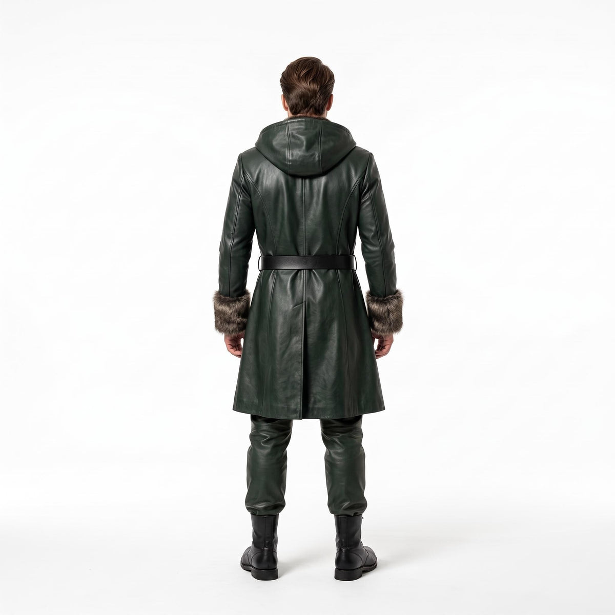 Men's Genuine Leather Rogue Costume - Verlain London