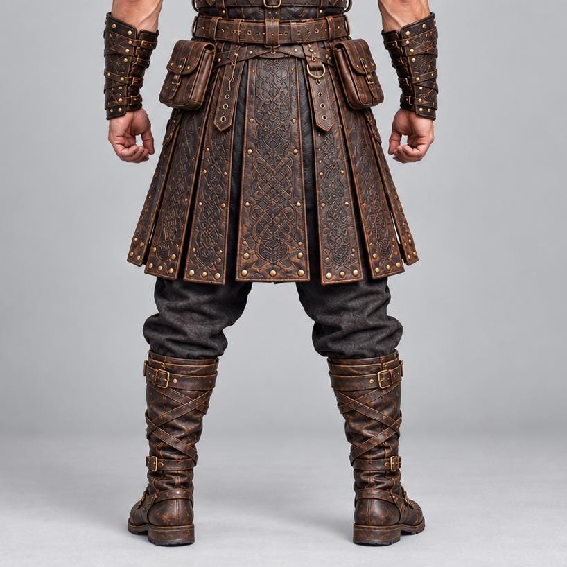 Men’s Viking Leather Armor