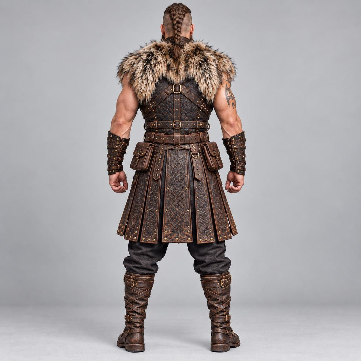 Men’s Viking Leather Armor